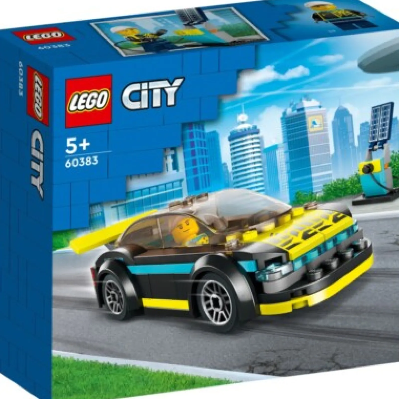 Lego-City 60383 - Carro Desportivo Elétrico