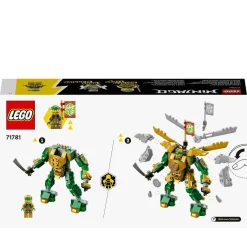 Lego-Ninjago 71781 - Mech De Combate Evo Do Lloyd