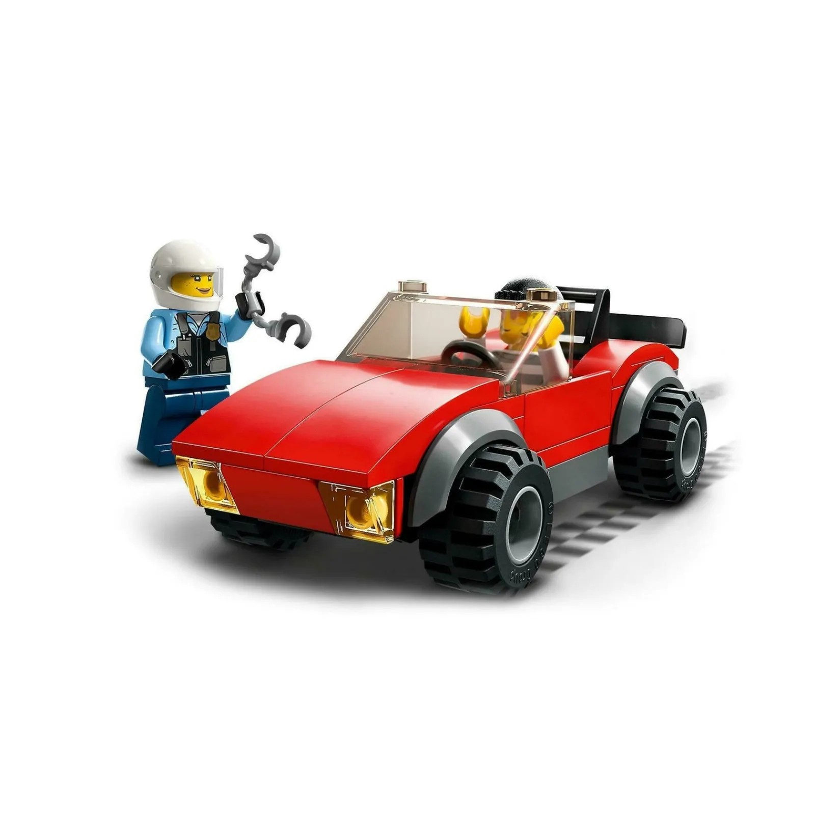 Lego-City 60392 - Perseguição de Mota e Carro da Polícia