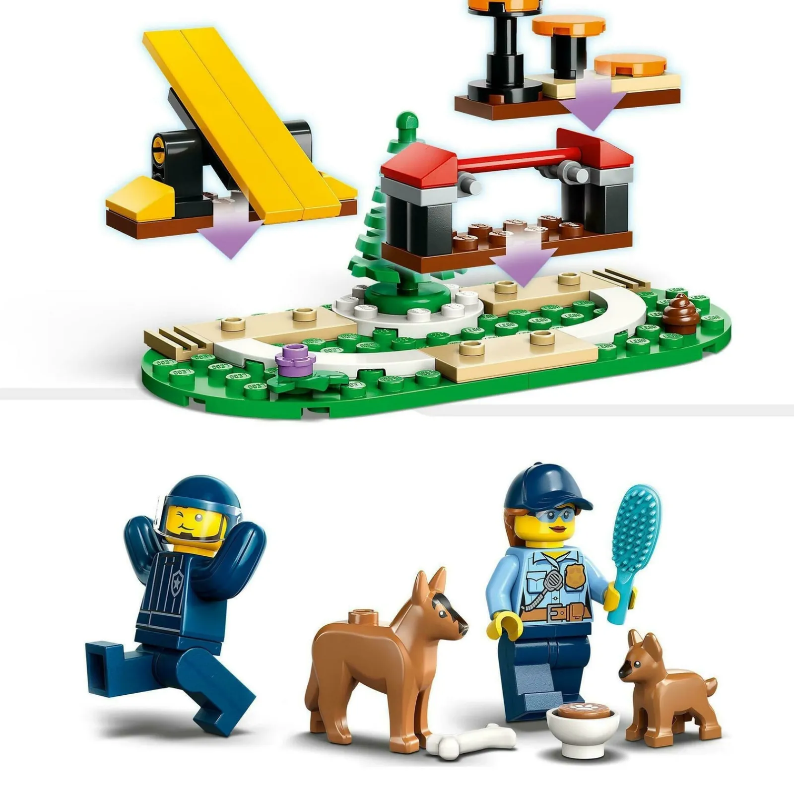 Online Lego-City 60369 - Treino de Cão-polícia Móvel