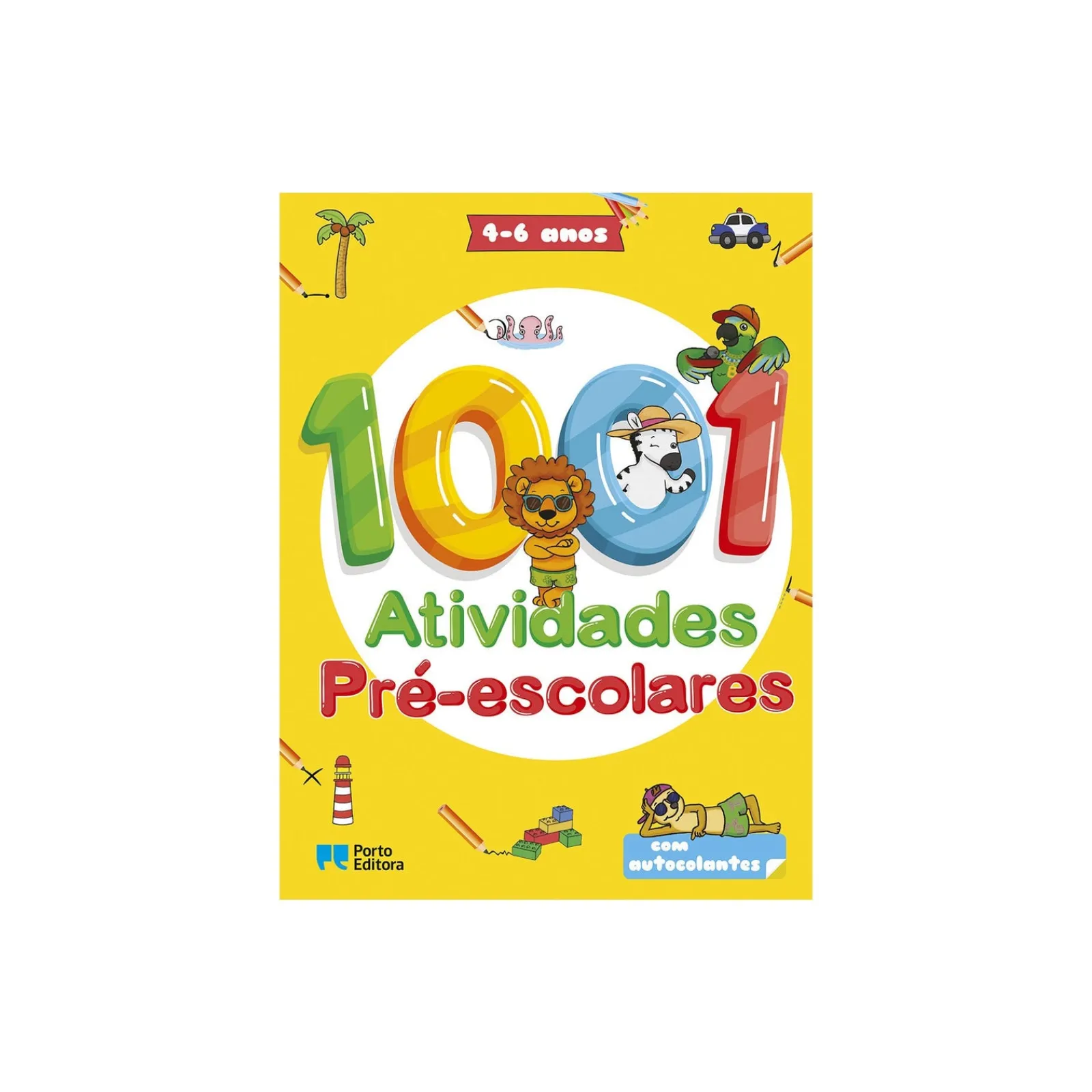 Discount Porto Editora 1001 Atividades Pré-escolares - 4 - 6 Anos