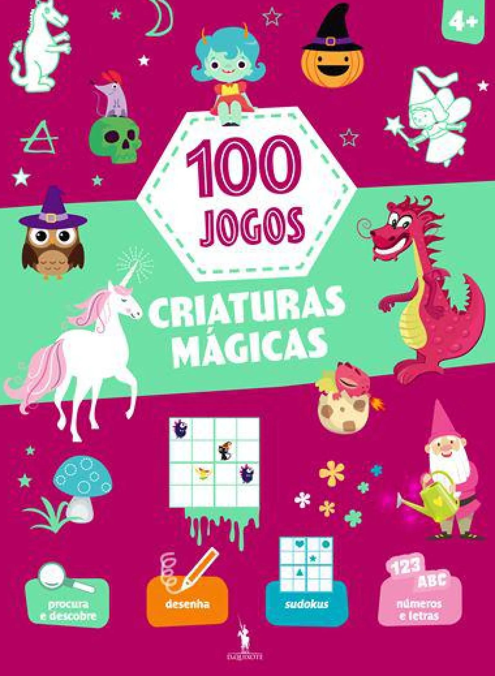 Sale Dom Quixote 100 Jogos - Criaturas Mágicas 4+