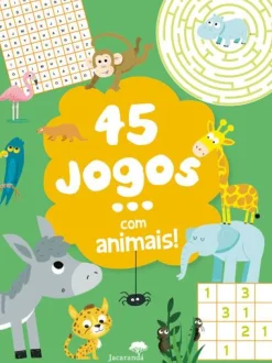 Clearance Jacarandá 45 Jogos... com Animais! de Céline Potard e Christine Ponchon