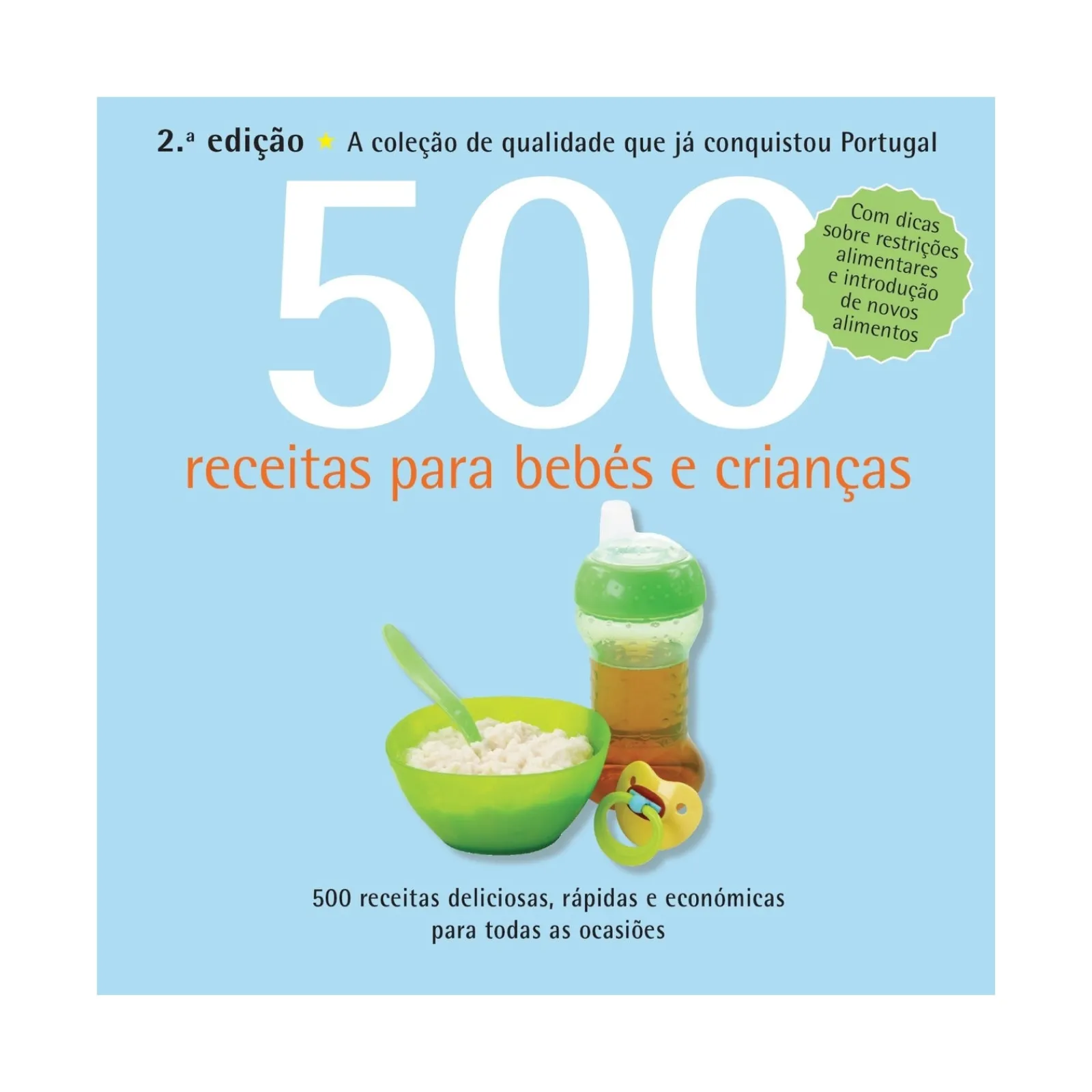 Vogais 500 Receitas para Bebés e Crianças de R. Beverley Glock