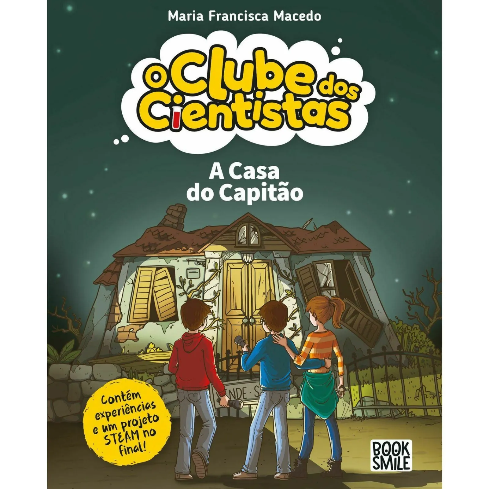 New Booksmile A Casa do Capitão de Maria Francisca Macedo - O Clube dos Cientistas Nº 21