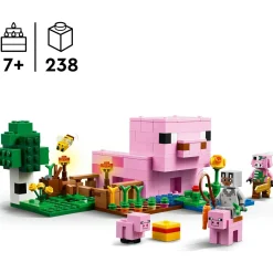 Lego-Minecraft A Casa Do Porco Bebé