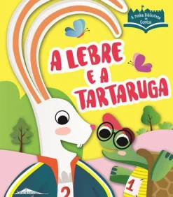 Booksmile A Lebre e a Tartaruga de Wonder Studio - A Minha Biblioteca de Contos