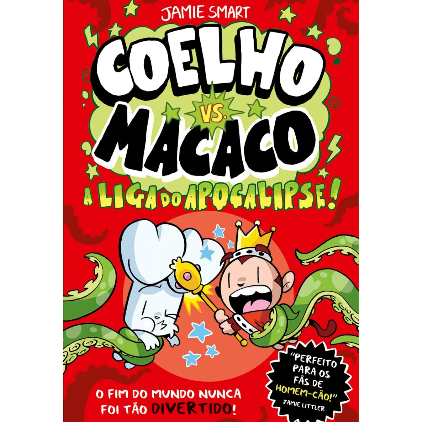 Porto Editora A Liga do Apocalipse! de Jamie Smart