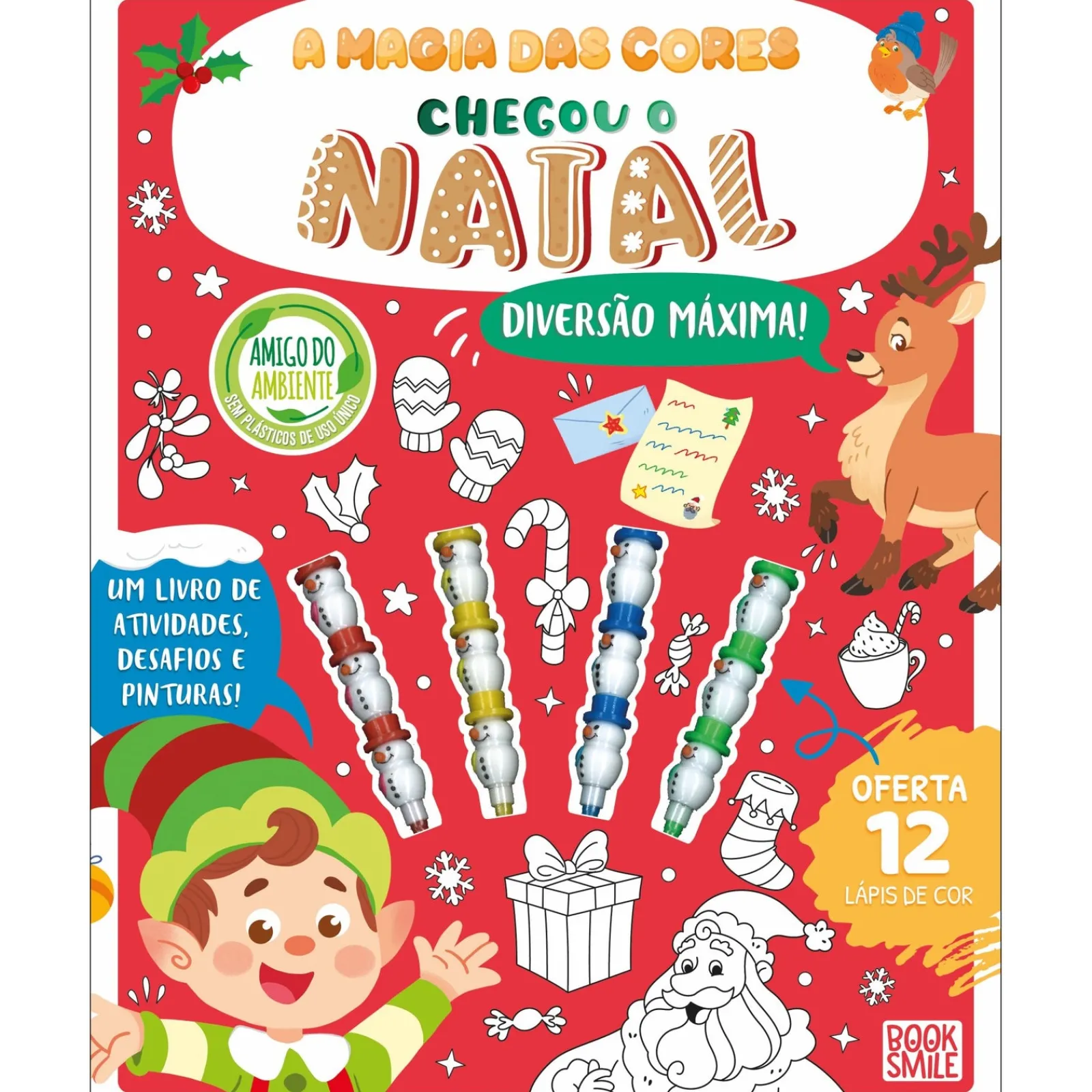 Booksmile A Magia das Cores - Chegou o Natal