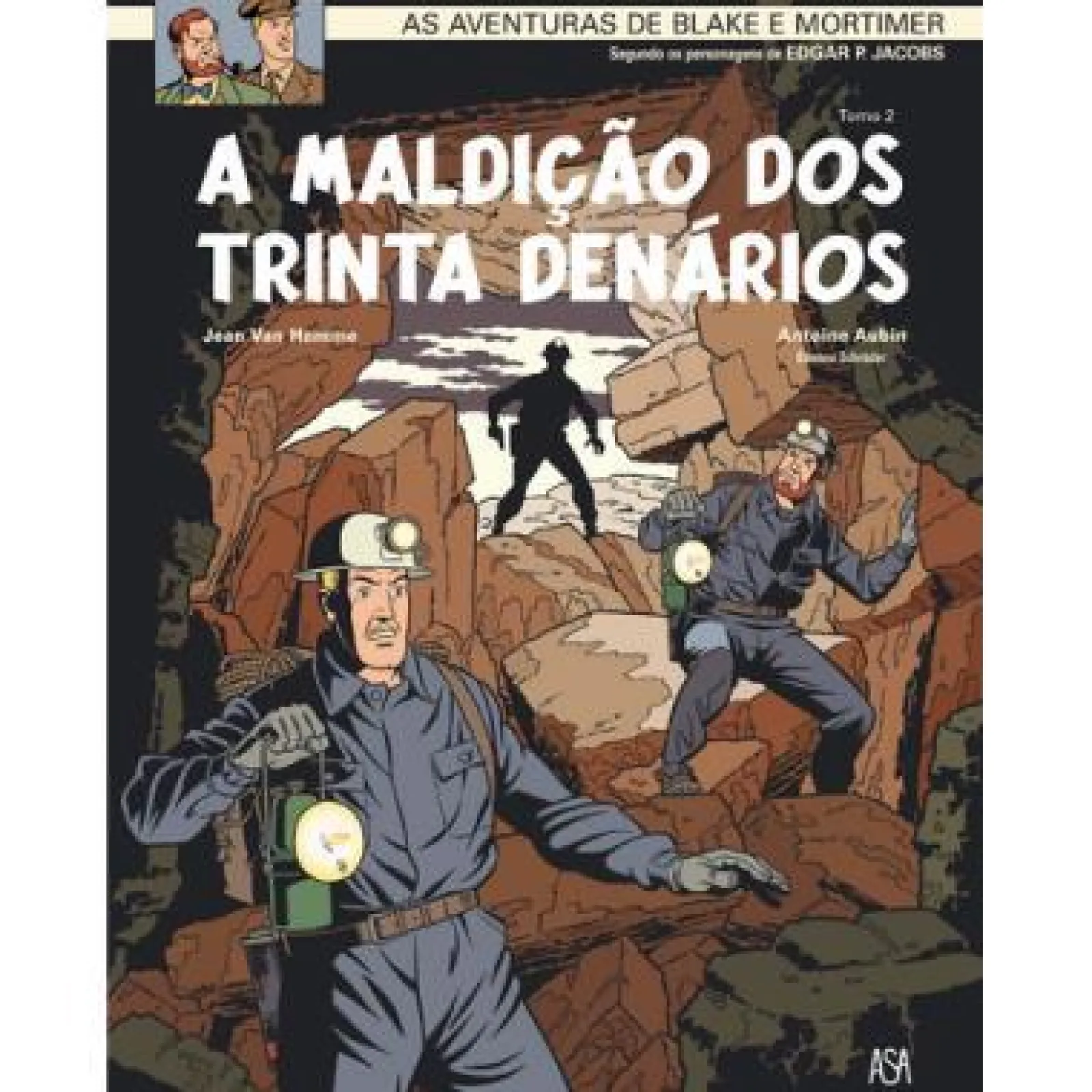 Hot Edições Asa A Maldição dos Trinta Denários - Tomo 2 de Jean Van Hamme - Blake e Mortimer N.º 20