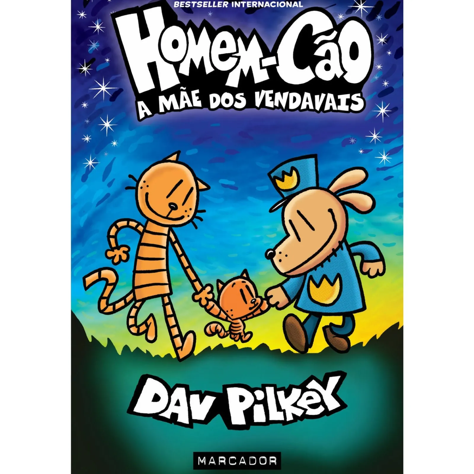Marcador A Mãe dos Vendavais Homem-Cão 10 de Dav Pilkey