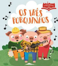 Booksmile A Minha Biblioteca de Contos de Vários Autores - Os Três Porquinhos