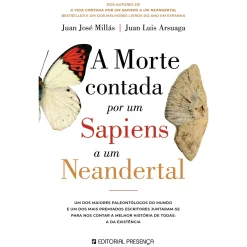 Hot Presença A Morte Contada por um Sapiens a um Neandertal de Juan José Millás e Juan Luis Arsuaga