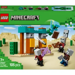 Lego-Minecraft A Patrulha Do Deserto Illager Lego