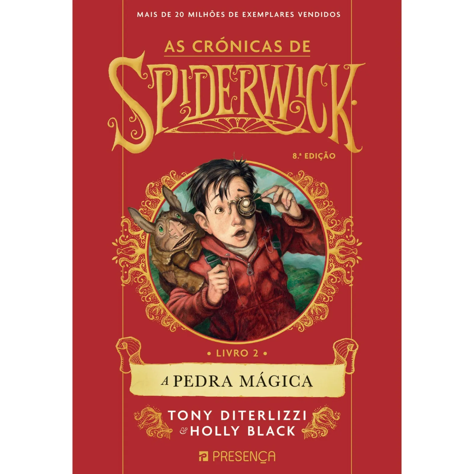 Clearance Presença A Pedra Mágica de Tony DiTerlizzi e Holly Black - As Crónicas de Spiderwick - Livro 2