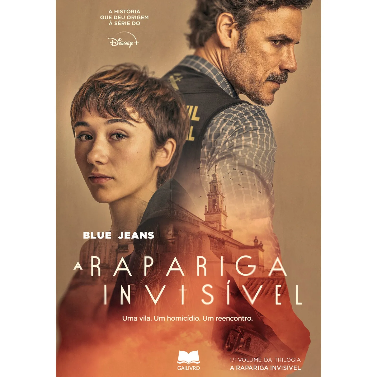 Gailivro A Rapariga Invisível de Blue Jeans