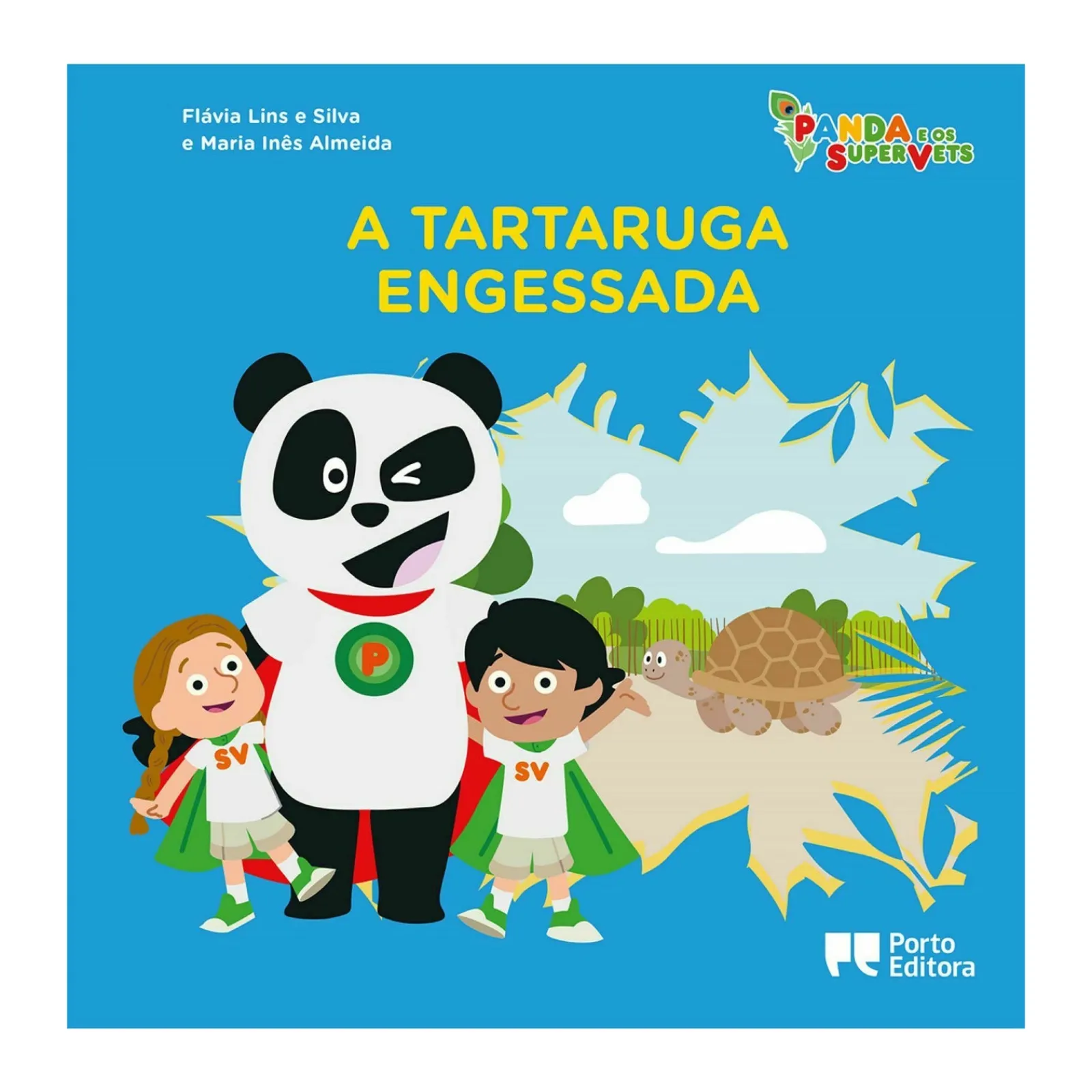Clearance Porto Editora A Tartaruga Engessada de Flávia Lins e Silva e Maria Inês Almeida