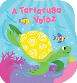 Joybooks A Tartaruga Veloz de Vários Autores - Livro de Banho Mágico