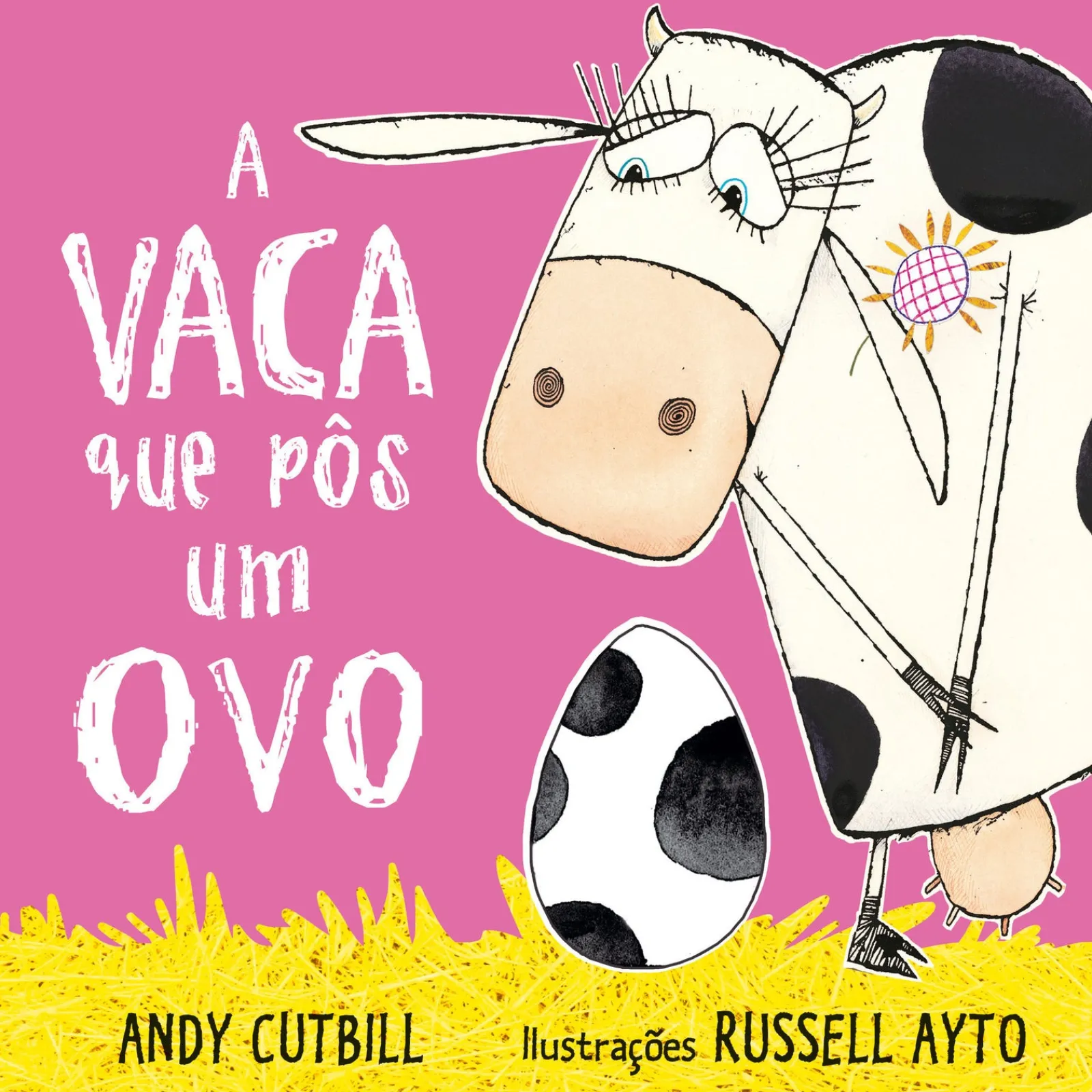 New Nuvem De Letras A Vaca que Pôs um Ovo de Andy Cutbill