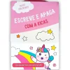 Zero A Oito Adoro Unicórnios!- Escreve e Apaga com a Kicas