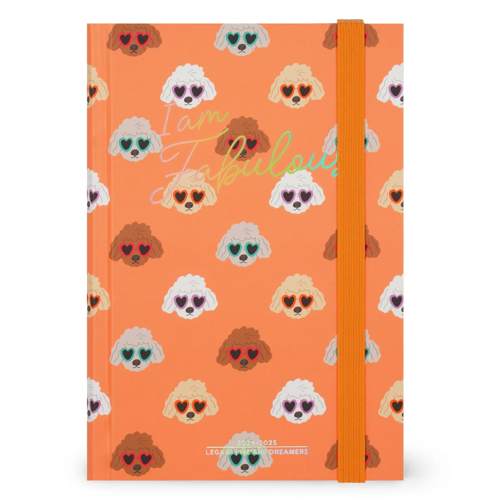 Legami Agenda 24/25 Diária Média - Apricot Dogs