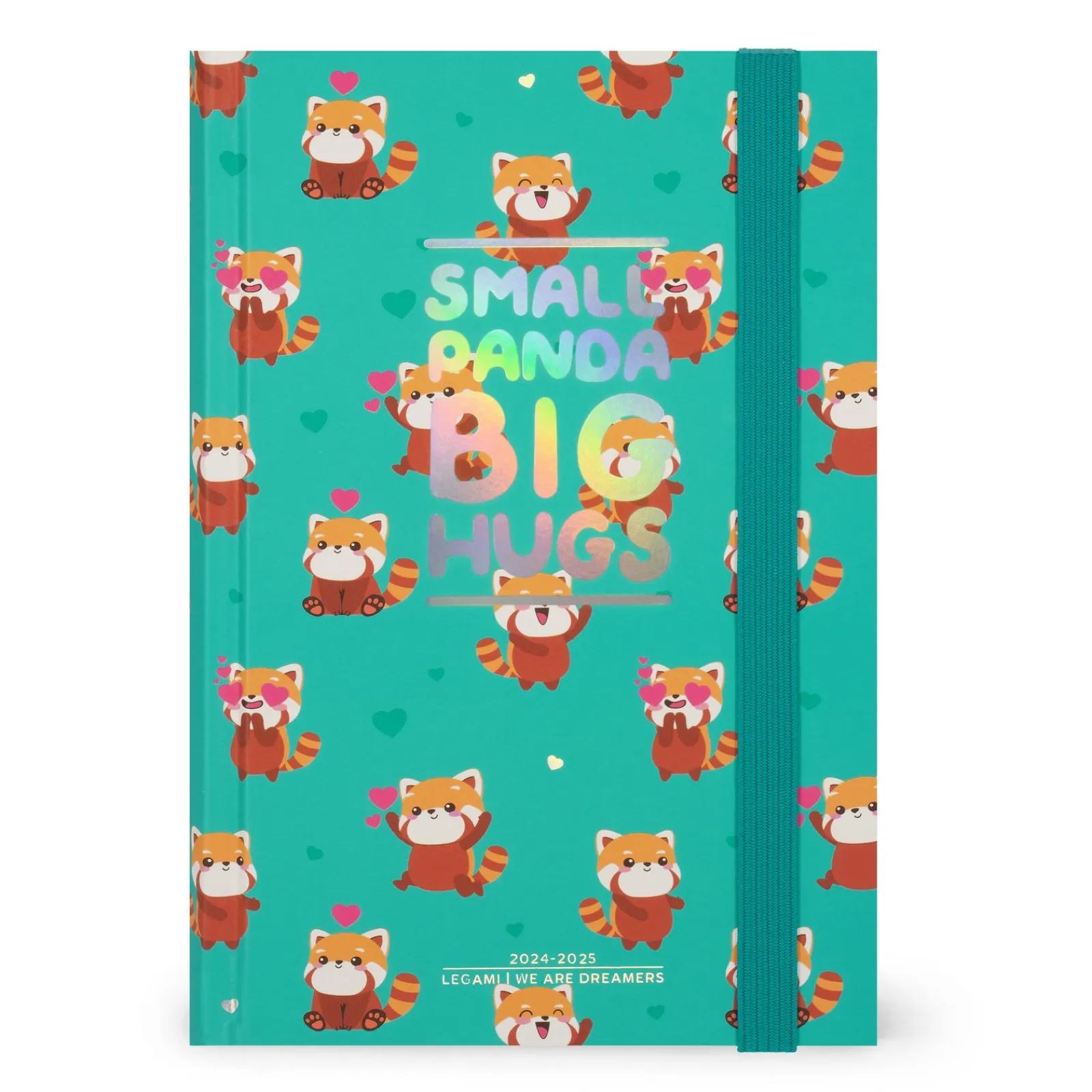 Hot Legami Agenda 24/25 Diária Média - Red Panda