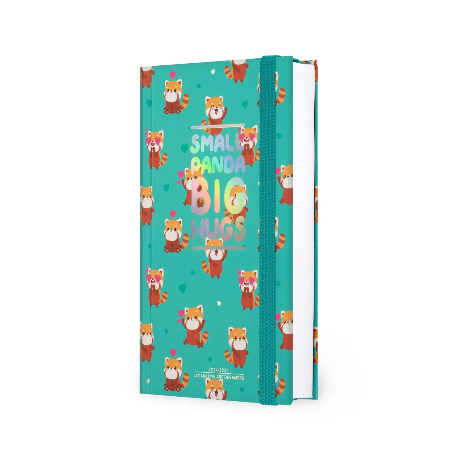 Hot Legami Agenda 24/25 Diária Média - Red Panda