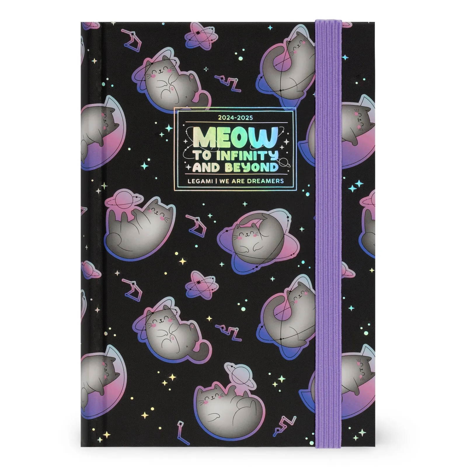 Discount Legami Agenda 24/25 Diária Média - Space Kitty