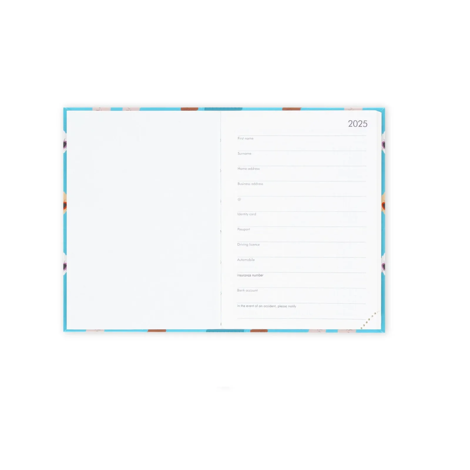 Clearance Legami Agenda 2025 Diária Pequena - Sky Blue Dogs