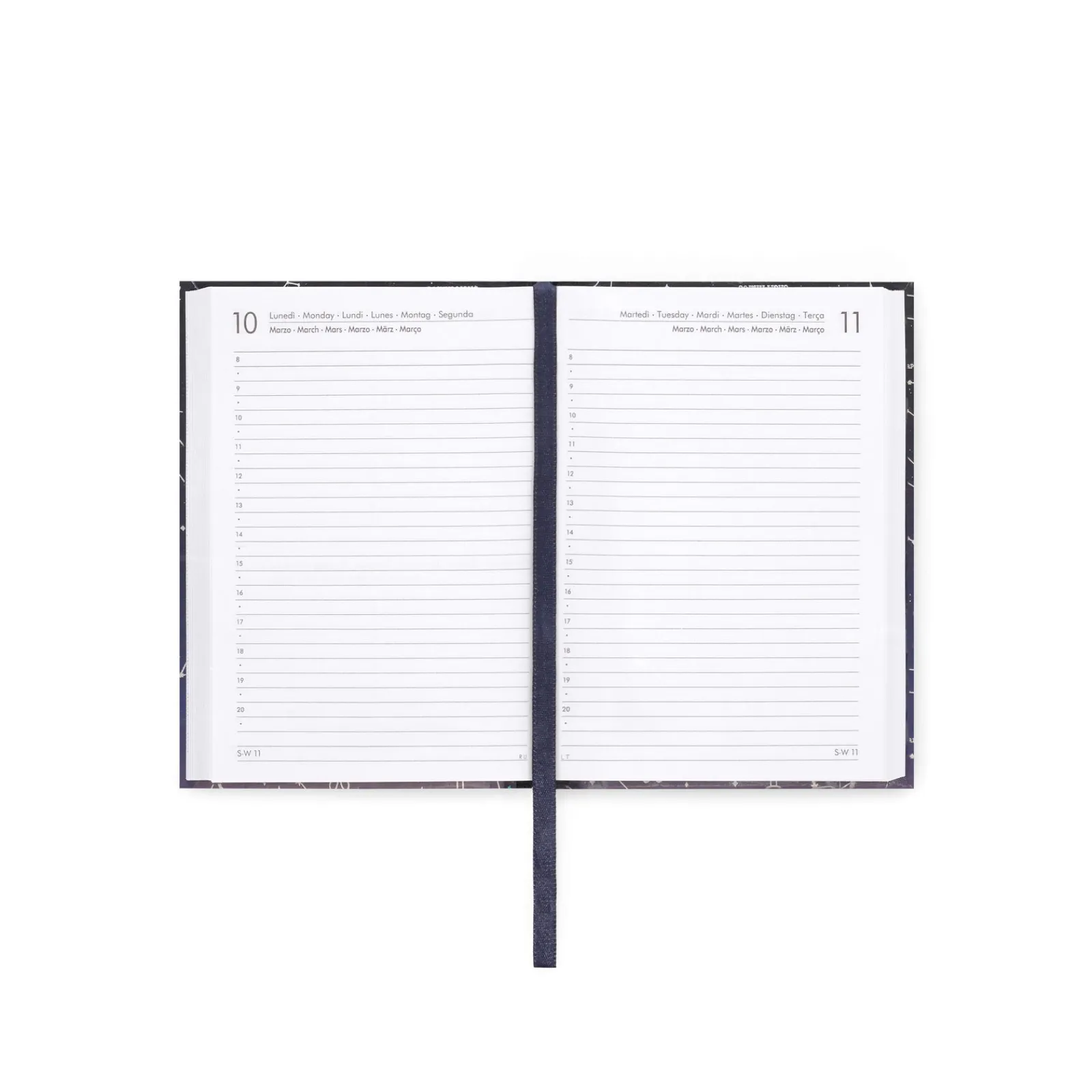 New Legami Agenda 24/25 Diária Pequena - Stars