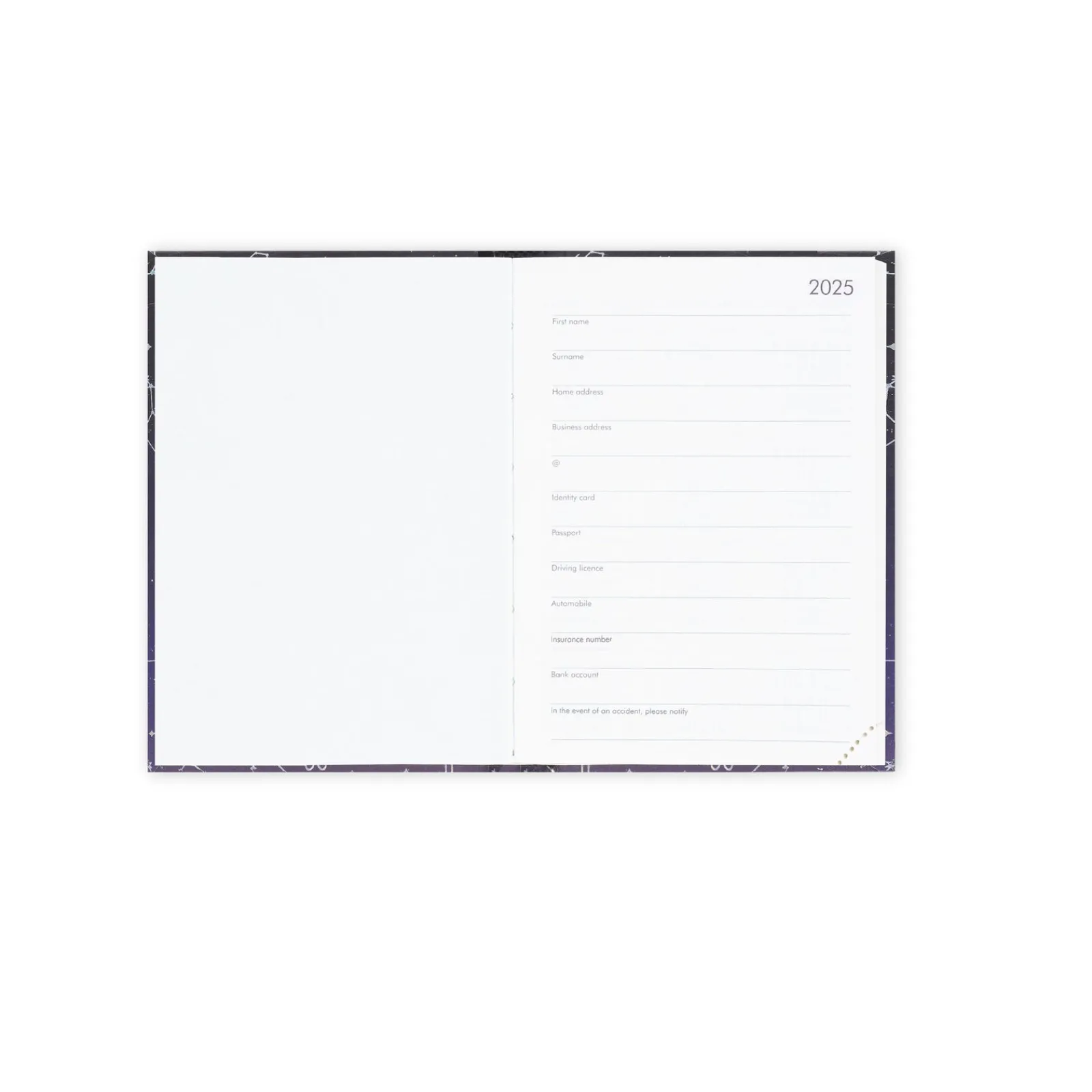 Legami Agenda 2025 Diária Pequena - Stars