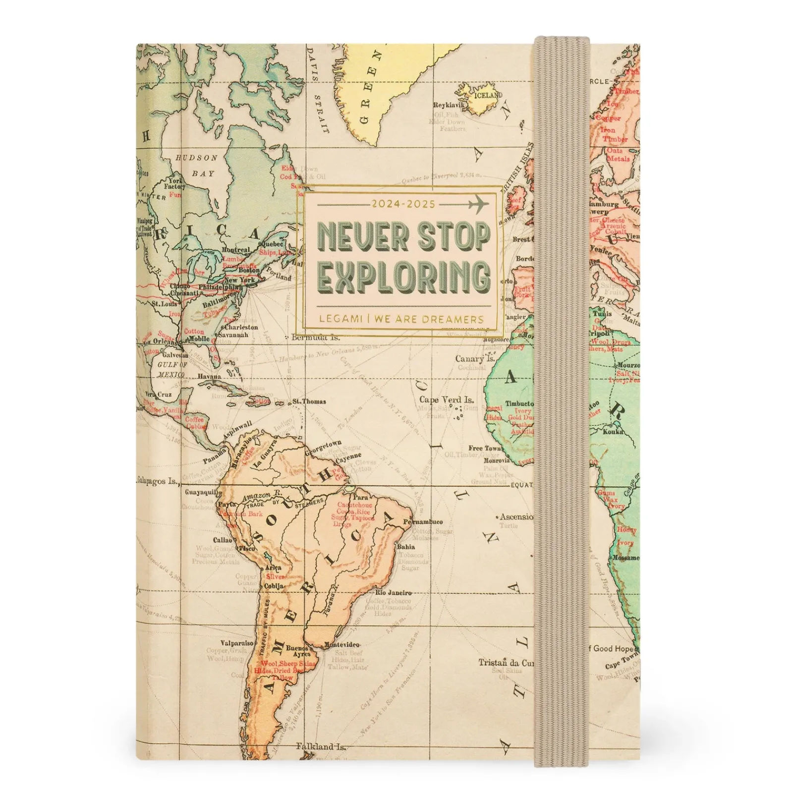 Legami Agenda 24/25 Diária Pequena - Travel