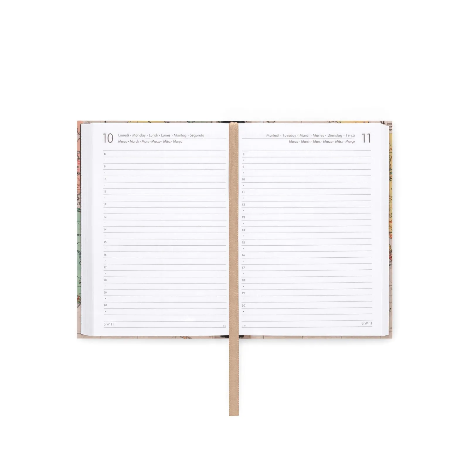 Legami Agenda 24/25 Diária Pequena - Travel