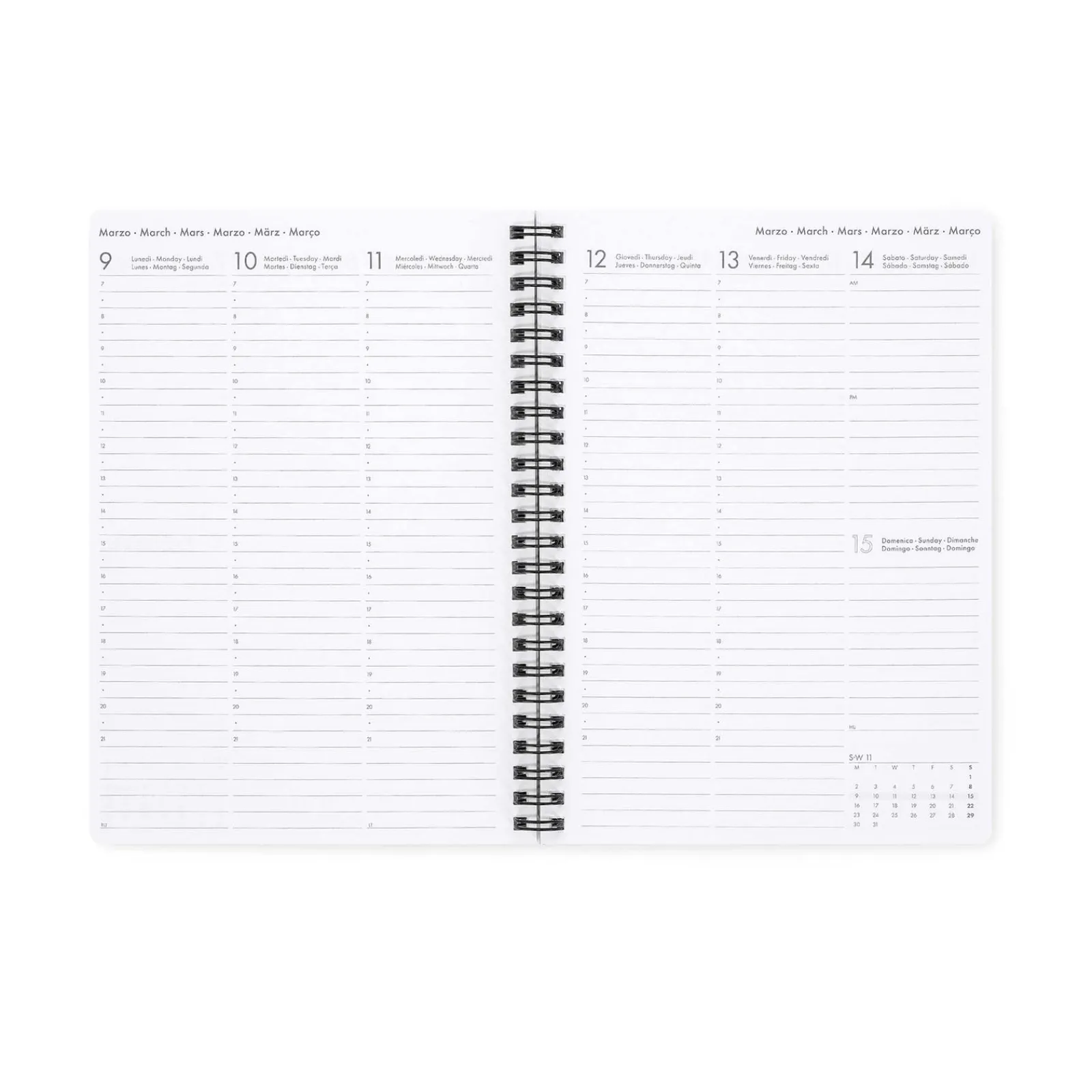 Legami Agenda 16 Meses 25-26 Grande - Flores