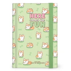 Legami Agenda 16 Meses 25-26 Médio - Corgi Azul