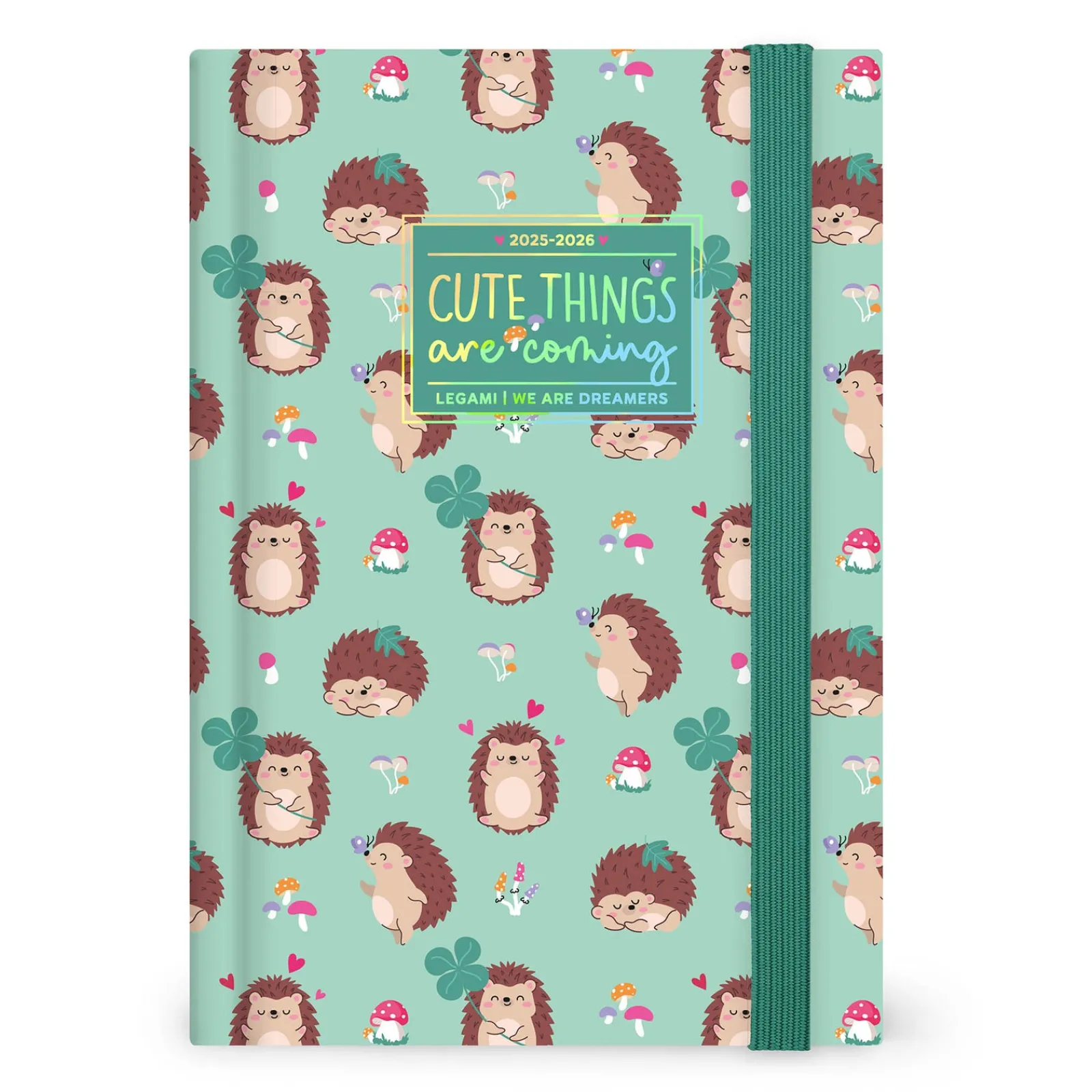 Legami Agenda 16 Meses 25-26 Médio - Ouriço