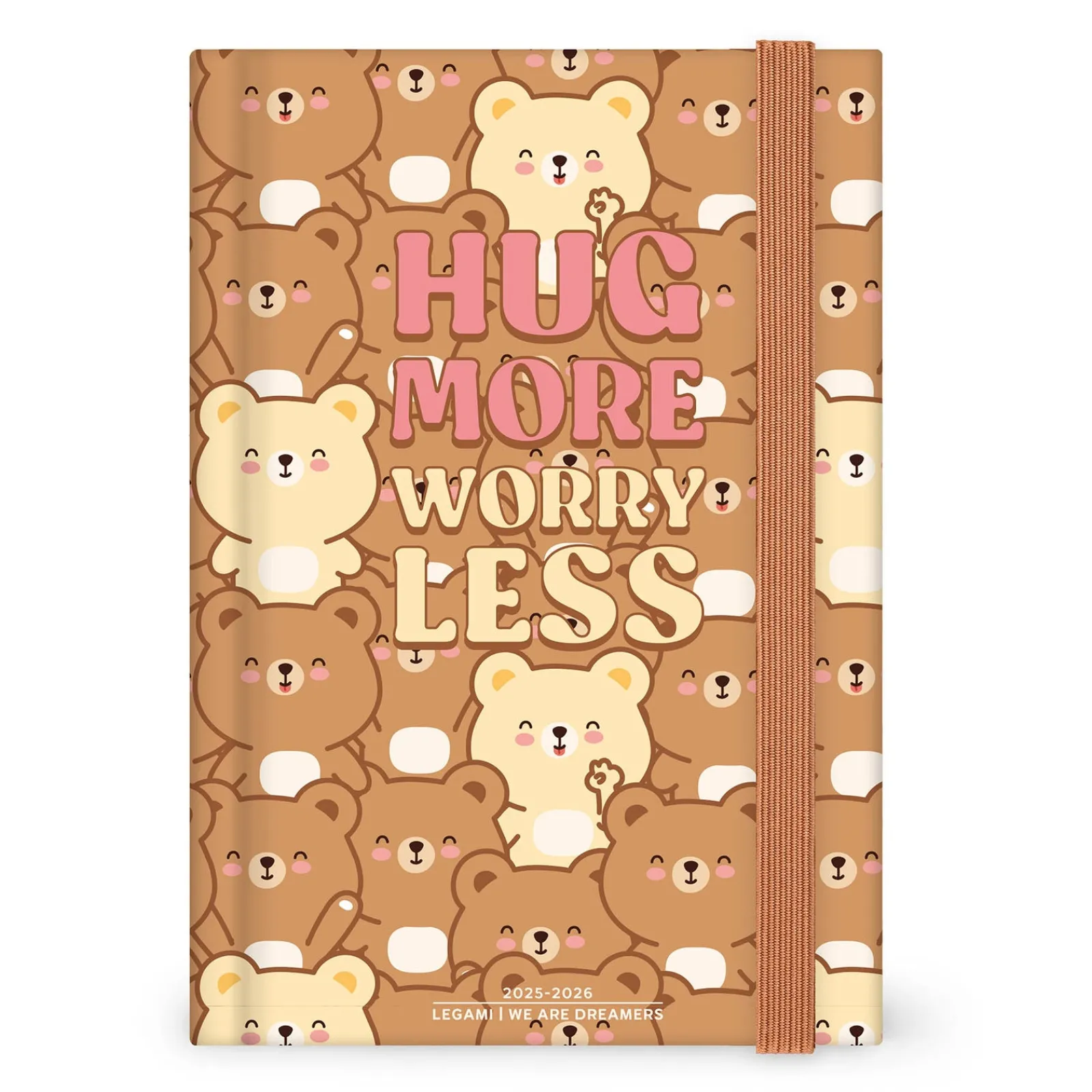 New Legami Agenda 16 Meses 25-26 Médio - Urso