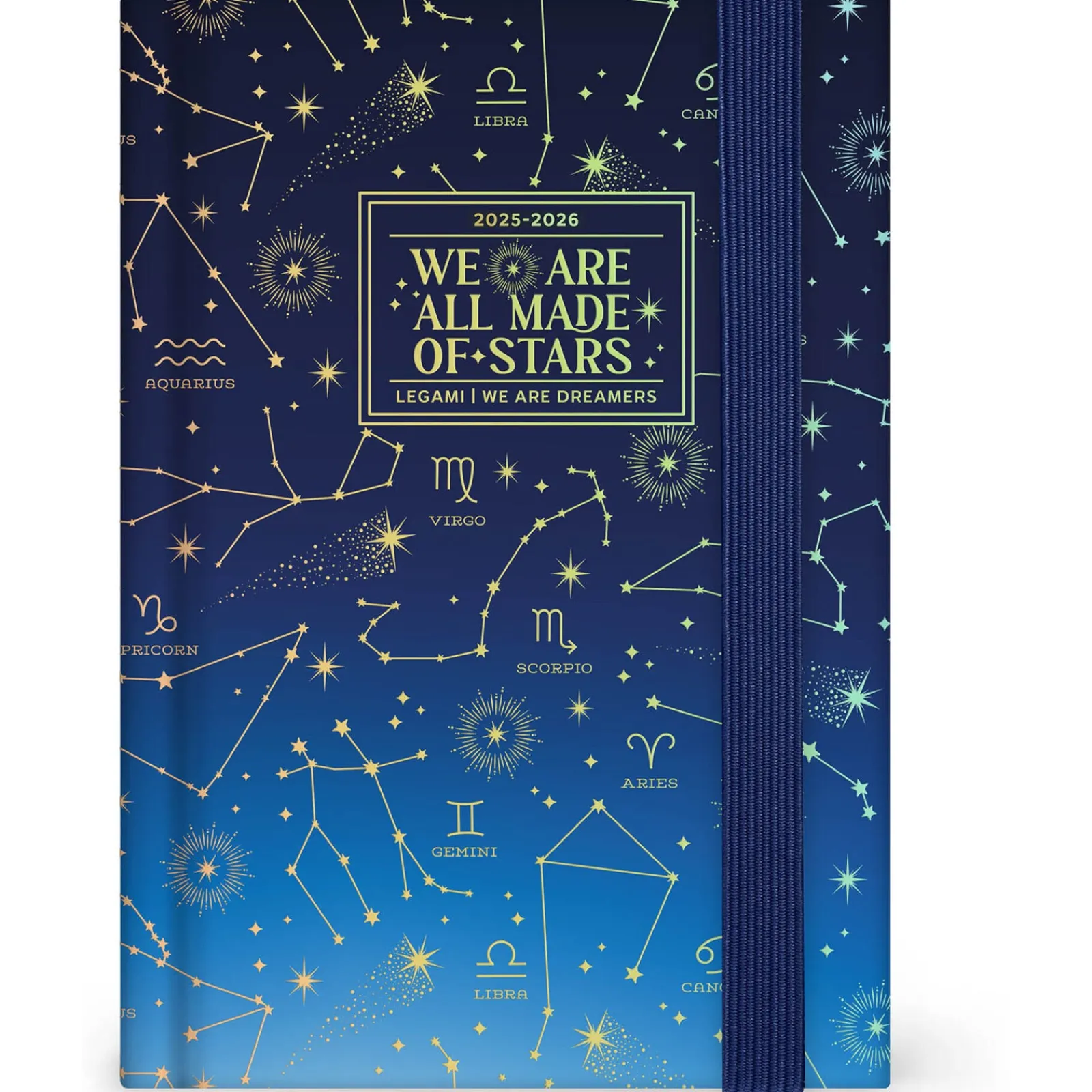 Legami Agenda 16 Meses 25-26 Pequeno - Estrelas