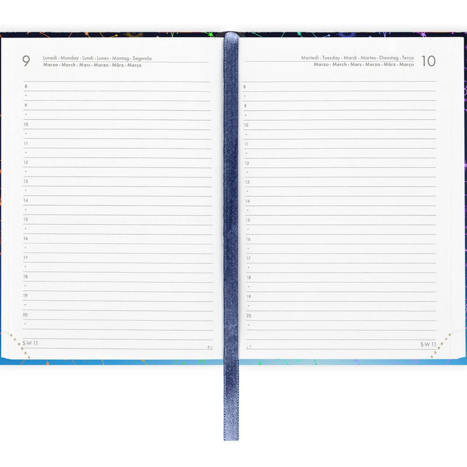 Legami Agenda 16 Meses 25-26 Pequeno - Estrelas