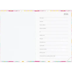 Legami Agenda 16 Meses 25-26 Pequeno -Margarida