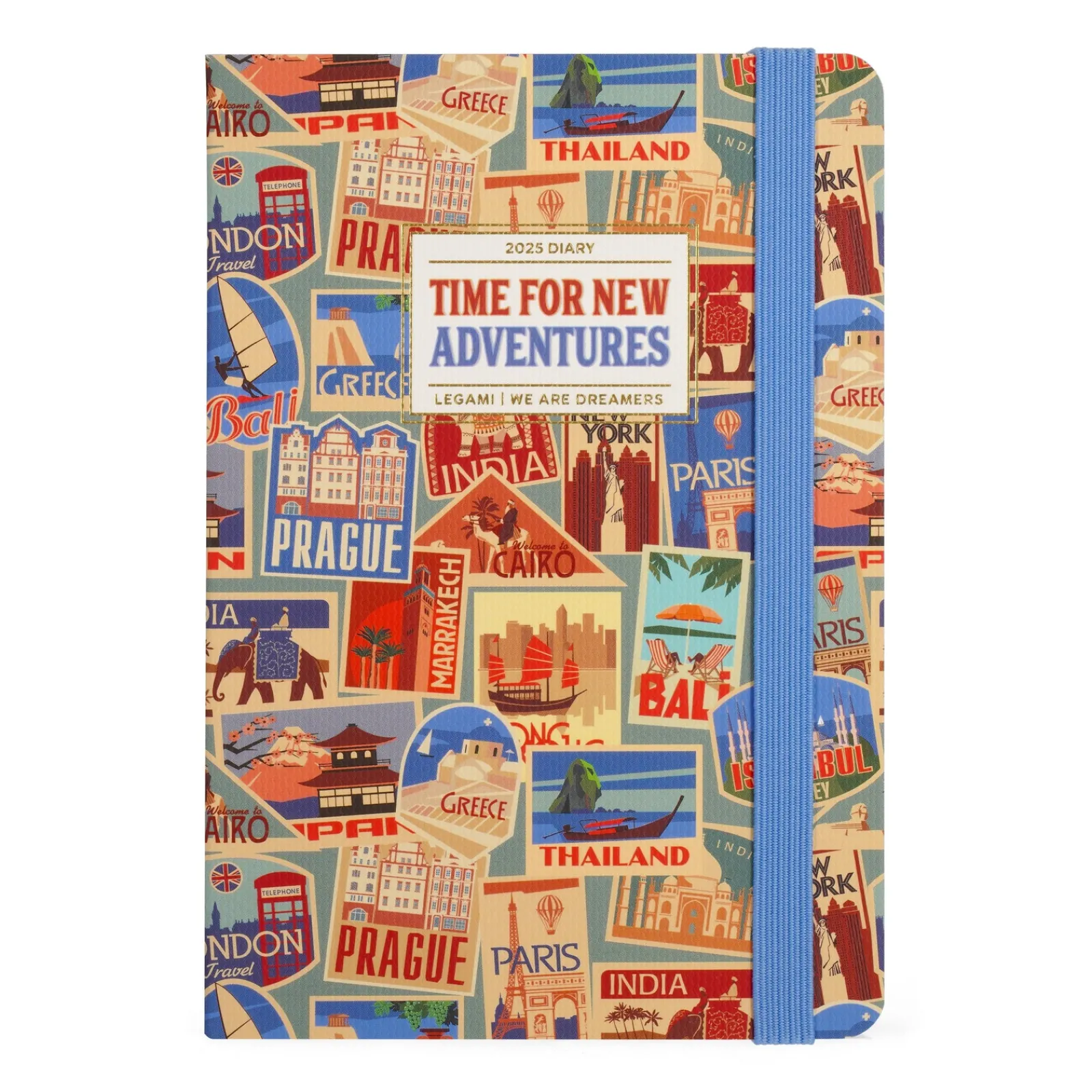 Legami Agenda 2025 Semanal Média - Travel