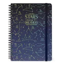 Hot Legami Agenda 24/25 Semanal Média Espiral - Stars