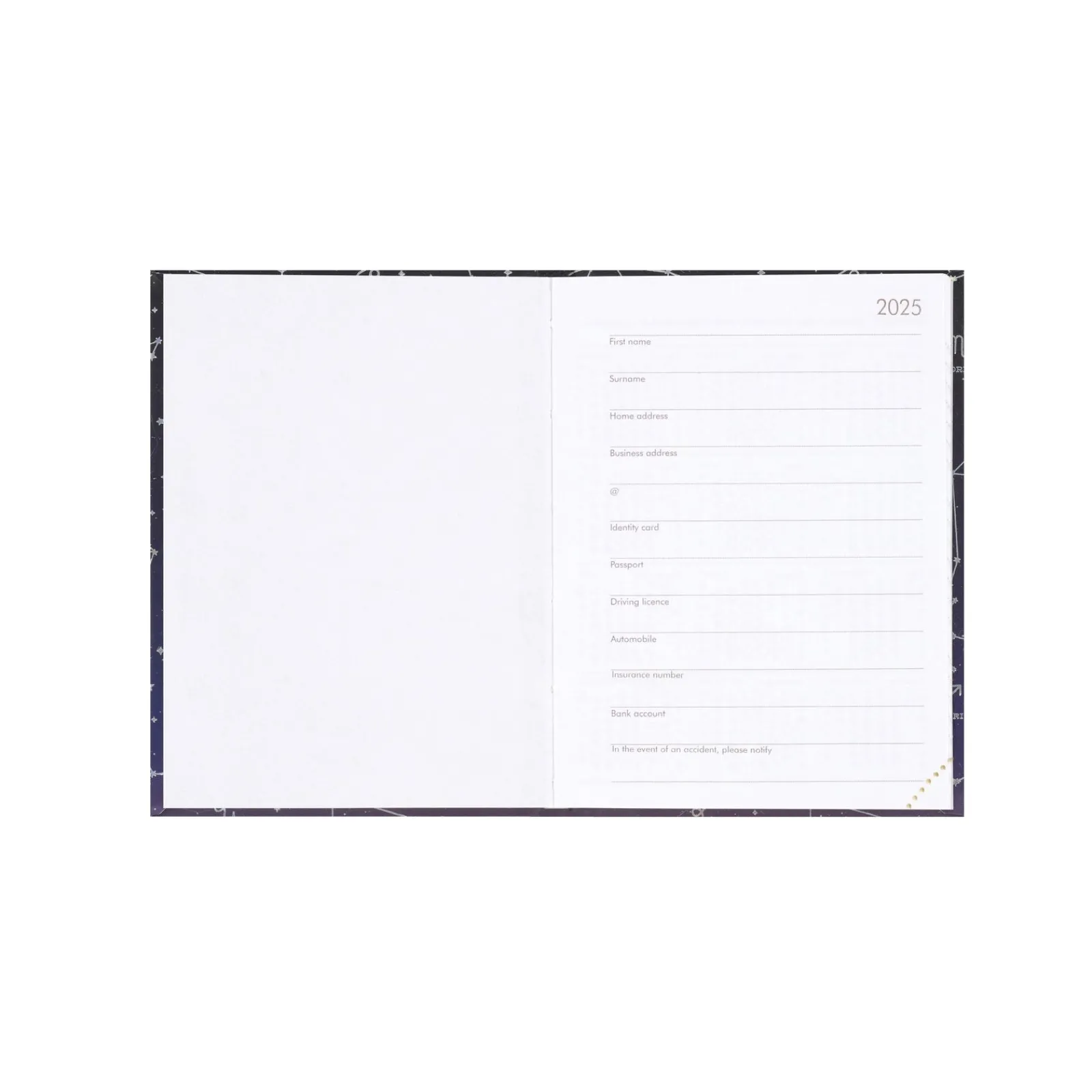 Legami Agenda 2025 Semanal Mini - Stars