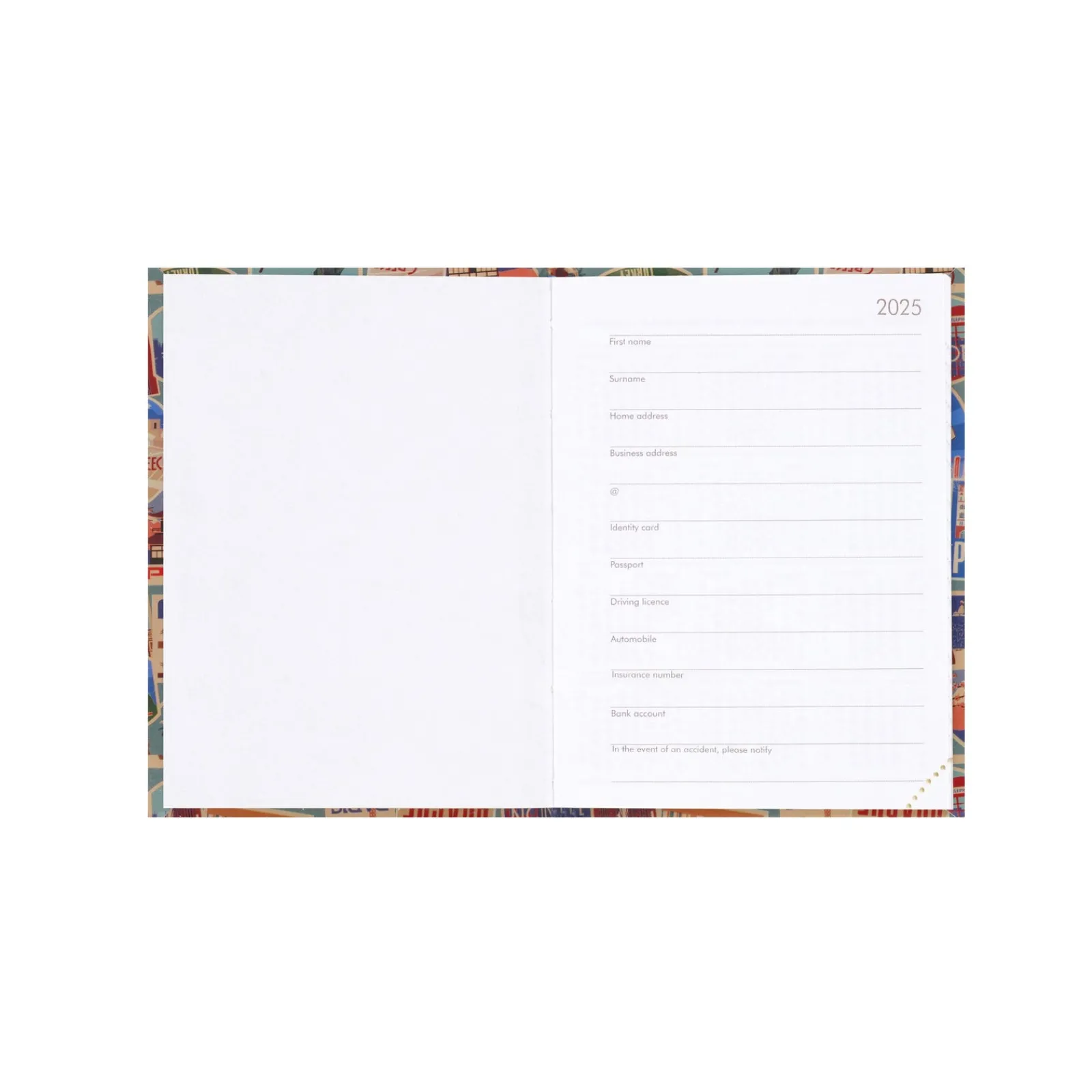 Best Legami Agenda 2025 Semanal Mini - Travel