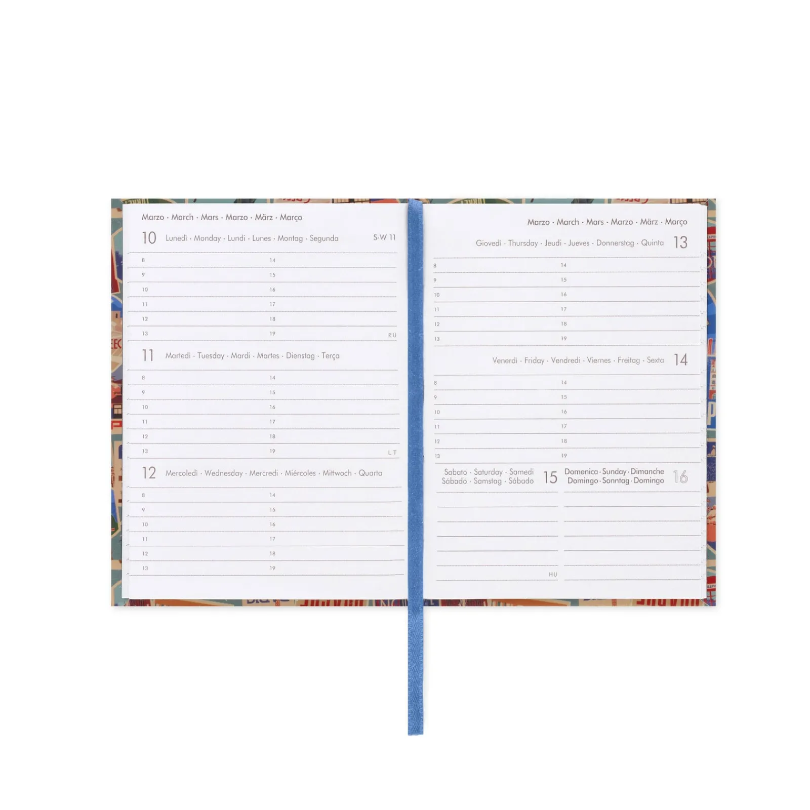 Best Legami Agenda 2025 Semanal Mini - Travel