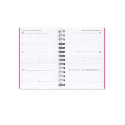 Legami Agenda 2025 Semanal Pequena Espiral - Panda