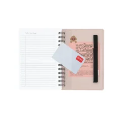 Clearance Legami Agenda 2025 Semanal Pequena Espiral - Sky Blue Dogs