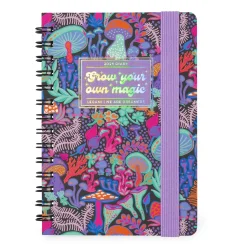 Legami Agenda 2025 Semanal Pequena Espiral - Mushroom