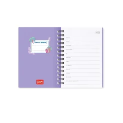 Legami Agenda 2025 Semanal Pequena Espiral - Mushroom