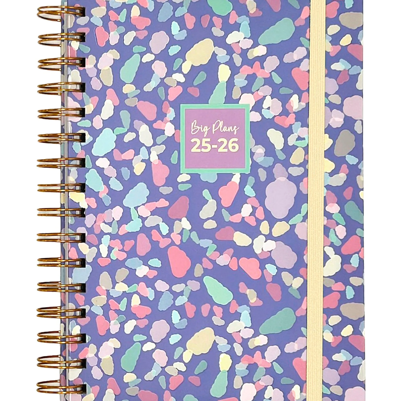 Online Note! Agenda A5 2026 Espiral 16M Semanal Flowers